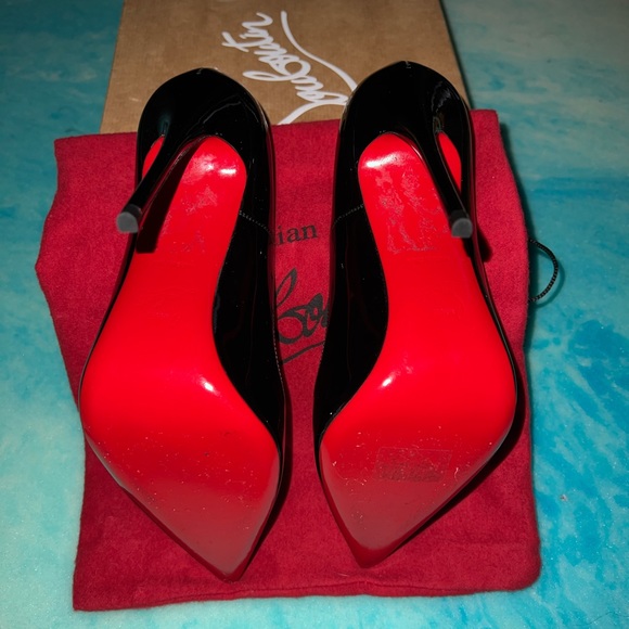 Christian Louboutin So Kate 120 Patent Leather Pumps - Picture 6 of 7